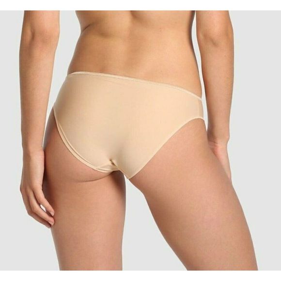 LOU Stripes Brief Underwear NWT Size Small in Nude - Picture 2 of 2